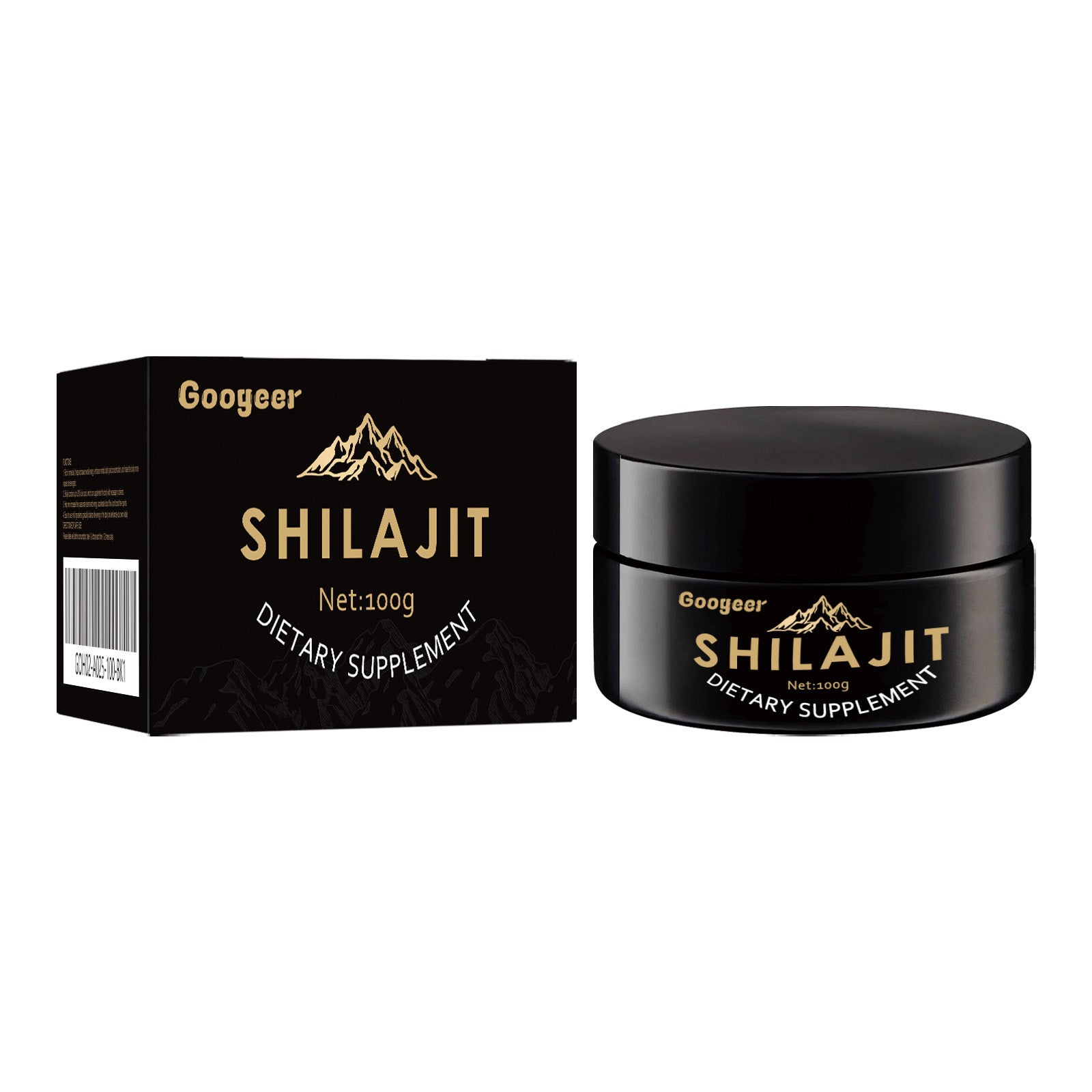 Googeer Shilajit Dietary Supplement Body Care Solution